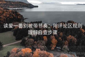 读爱一番别被带节奏：用评论区规则理解自查步骤