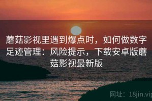 蘑菇影视里遇到爆点时，如何做数字足迹管理：风险提示，下载安卓版蘑菇影视最新版
