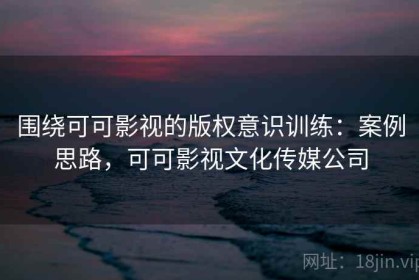 围绕可可影视的版权意识训练：案例思路，可可影视文化传媒公司