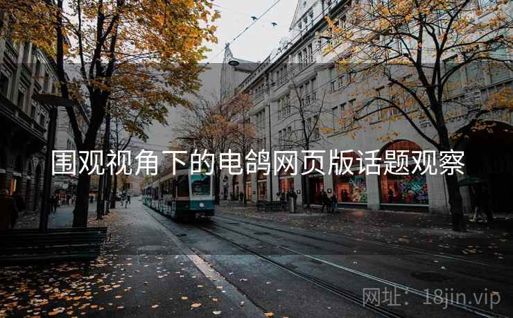 围观视角下的电鸽网页版话题观察